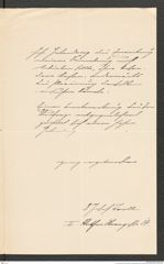 k.k. naturhistorisches Hofmuseum, Intendanzakten 1885-1896 (Hauer), Aktenzahl Z.23.a/1890, Seite 3
